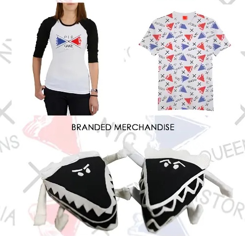Pie vs Cake branded apparel and illustrated merchandise